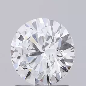 1.36-Carat Round Shape Lab Grown Diamond