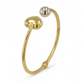 14K Yellow gold love bangle-227445