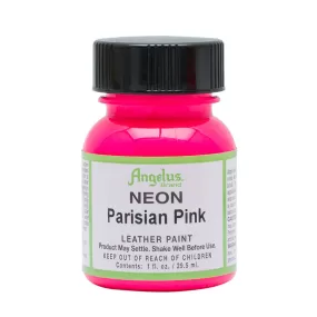 Angelus Neon Parisian Pink Leather Paint 086