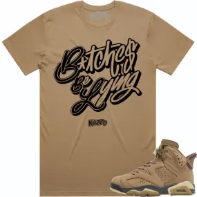 BBL : Brown Kelp Sneaker Tees Shirt (black ink)