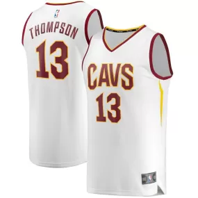 Cleveland Cavaliers Tristan Thompson Fanatics Branded Replica Fast Break Player Association Jersey Kids - White | Ireland N7324M6