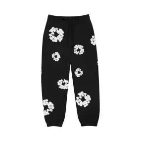 Denim Tears Cotton Wreath Black Joggers