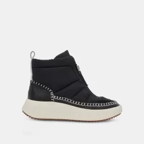 DEVLIN SNEAKERS BLACK NYLON