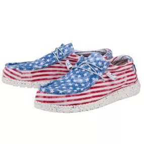 'Hey Dude' Men's Wally - Stars 'N Stripes