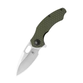 Kizer Degnan Mini Roach Liner Lock Olive Green G-10 (2.99 SW) V3477C1