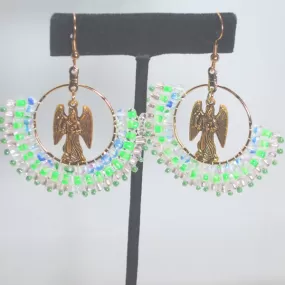 Laiona Bead Hoop Earrings