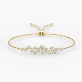 Luna Raindrop Bracelet 18K Yellow Gold