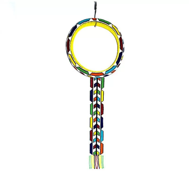 Ndebele Neck Ring with tie 06