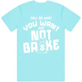 NOT BROKE : Celadon Sneaker Tees Shirt (white ink)