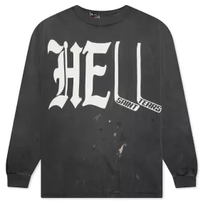 Saint Michael x Denim Tears Hell L/S T-Shirt - Black