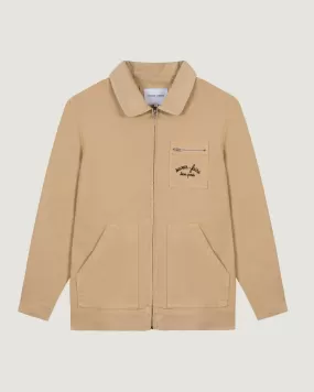 'savoir-faire' audin canvas cotton jacket