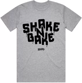 SHAKE N BAKE : Sneaker Shirt to Match : Light Grey