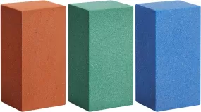 Spring 3 Pcs Gummy Rubber Abrasive Stone- Edge Grinding Rubber Block Stone