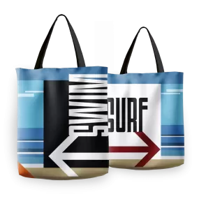 Swim or Surf Tote Bag