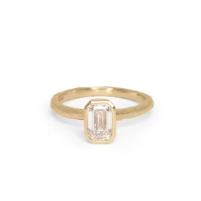 The Atlantic 1.13CT Emerald Cut Diamond Engagement Ring