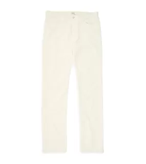 Trunk Duke Corduroy 5 Pocket Trousers: Off White