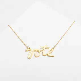 Vote Necklace